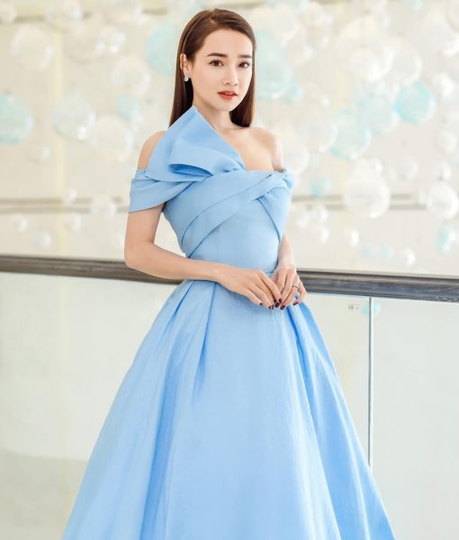 dam-xoe-du-tiec-xanh-baby-dinh-no-quyen-ru-DN502