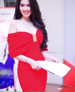 Đầm dạ hội cúp ngực rớt vai sang trọng và sexy