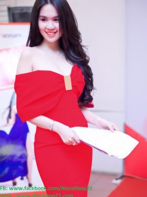 Đầm dạ hội cúp ngực rớt vai sang trọng và sexy