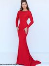 Đầm dạ hội tay dài hở lưng sexy quyến rũ