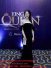 Váy dạ hội đuôi cá nơ ngang vai như Ngọc Trinh