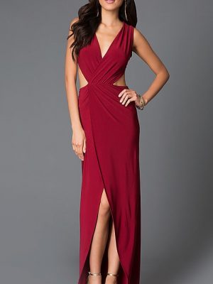 Váy dạ hội khoét eo cách điệu sexy tôn dáng - D260