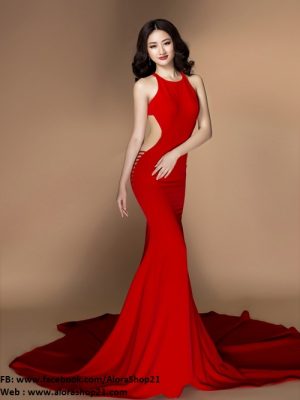 Đầm dạ hội đỏ sexy quyến rũ cực tôn dáng - D277