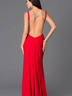 Đầm dạ hội phối ren khoét ngực sâu quý phái sexy - D283