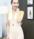 Bộ jumpsuit cao cấp sang trọng như Thùy Lâm – J01