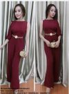 Jumpsuit cách điệu tay dài 1 bên sang trọng sành điệu