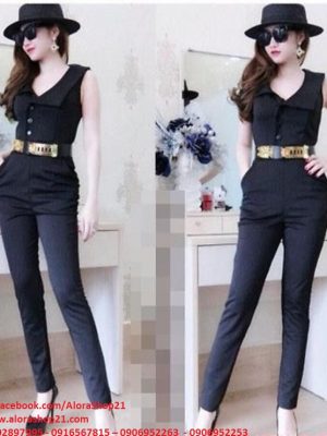 Jumpsuit vest dài cao cấp form chuẩn đẹp đủ màu