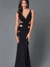 Váy dài dự tiệc cắt xẻ táo bạo sexy quyến rũ - D290