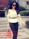 Áo trễ vai nơ Ngọc Trinh thời trang sành điệu - A12