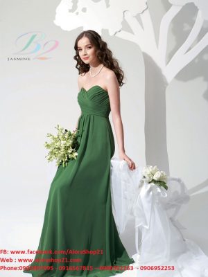 Đầm dạ hội cao cấp maxi dài cúp ngực quyến rũ - D316