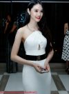 Đầm yếm dạ hội dài cổ kiềng kim loại như Linh Chi quyến rũ - D332
