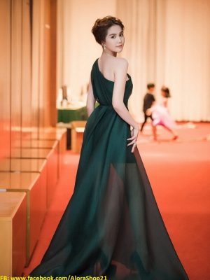 Đầm dạ hội xẻ đùi sexy tôn dáng như Ngọc Trinh - D346