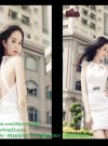 Đầm body trắng khoét ngực hở lưng như Ngọc Trinh - DN05