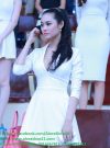 Đầm xòe tay dài cổ hở V sâu cực xinh như Linh Chi - DN10