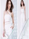 Set áo ống kiểu cut out với vai chéo phối quần ống suông lưng cao – J12