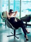 Jumpsuit dài ống ôm với thiết kế áo quây giống Ngọc Trinh - J22
