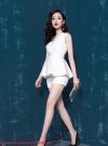 Jumpsuit peplum ôm body tôn dáng sang trọng - JN26