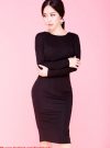 Đầm đen hở lưng thiết kế đan dây sexy hiện đại - DN192