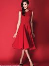 Đầm xòe vintage xếp ly đẹp như Tăng Thanh Hà - DN217