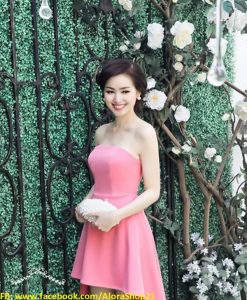 Đầm xòe cúp ngực chân váy đuôi cá gợi cảm - DN307