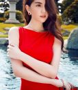 Đầm đỏ ôm body hở lưng thiết kế sexy như Ngọc Trinh - DN349