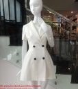 Đầm chữ A cổ vest hàng cao cấp chuẩn đẹp như Ngọc Trinh – DN362