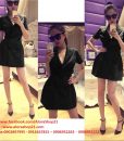Đầm chữ A cổ vest hàng cao cấp chuẩn đẹp như Ngọc Trinh – DN362