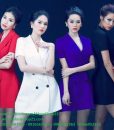 Đầm chữ A cổ vest hàng cao cấp chuẩn đẹp như Ngọc Trinh - DN362