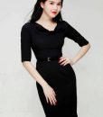 Đầm body tay dài sang trọng quyến rũ như Ngọc Trinh - DN395