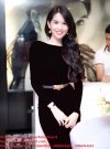 Đầm body tay dài lưng đỗ Ngọc Trinh quyến rũ - DN72