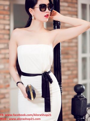 Váy ôm body cúp ngực thắt eo tôn dáng - DN94