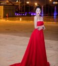 Đầm dạ hội cúp ngực chân xòe như á hậu Hoàng Anh – DN351