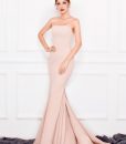 Váy dạ hội cúp ngực đuôi cá sexy tôn dáng như Phương Linh - D353