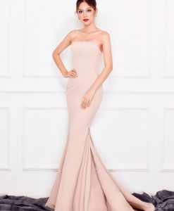 Váy dạ hội cúp ngực đuôi cá sexy tôn dáng như Phương Linh - D353