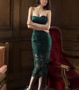 Đầm ống cúp ngực Ngọc Trinh thiết kế ôm body tôn dáng - DN276