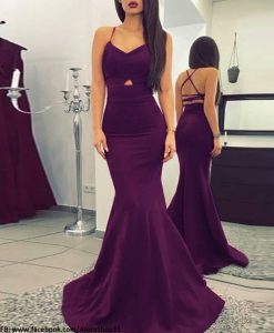 Đầm dạ hội hở lưng sexy ôm body tôn dáng - D391