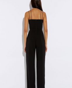 Jumpsuit thiết kế đan dây khoét ngực sâu sexy - J123
