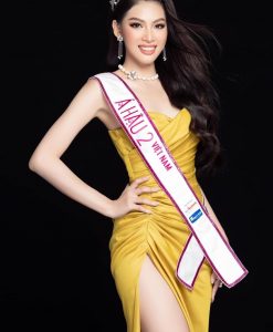 Đầm dạ hội dáng ôm xè đùi nhún eo quyến rũ - D575