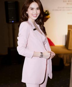 set-ao-quan-kieu-ao-vest-tay-dai-kem-ao-trong-quan-tay-hong-J138 Set áo quần kiểu vest tay dài kèm áo trong quần tây hồng - J138