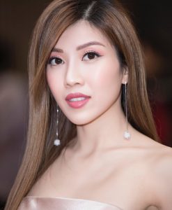 Đầm dạ hội cúp ngực xẻ đùi cao sexy - D595