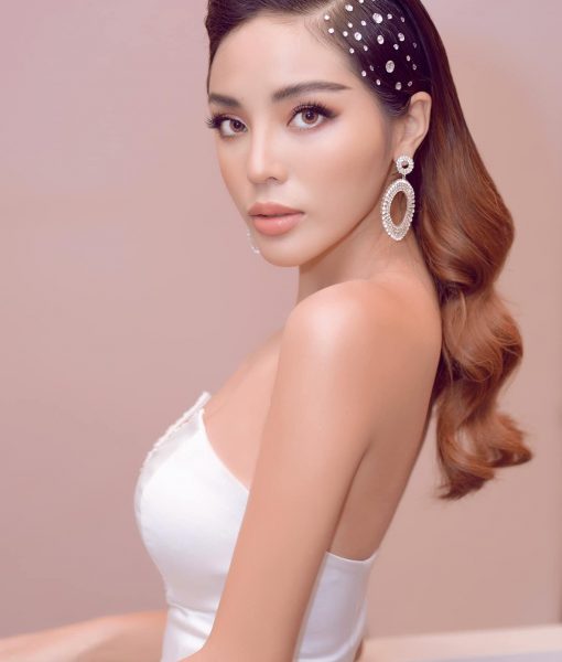 Váy dạ hội cúp ngực trắng ôm body cực sexy - D598